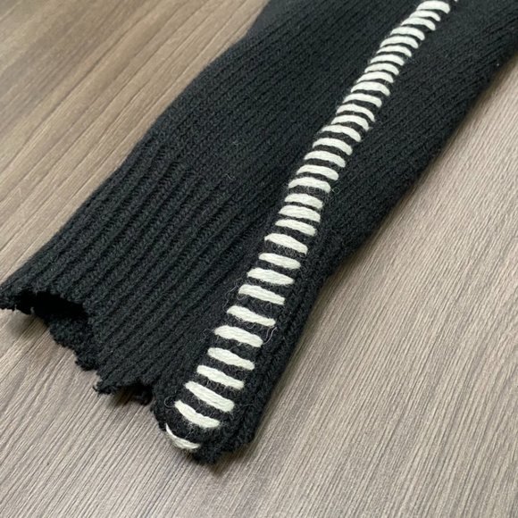 NWT size:M SAINT MICHAEL CLF KINT Pure wool CLF hand embroidered fringe bro - Picture 9 of 9